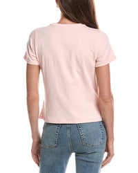 Cinq À Sept Lamour Crystal Shrunken T-Shirt
