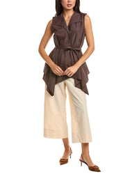 Natori Natori Techno Poplin Handkerchief Hem Shirt