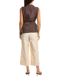 Natori Natori Techno Poplin Handkerchief Hem Shirt