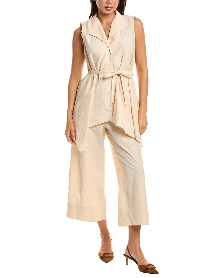 Natori Techno Poplin Handkerchief Hem Shirt