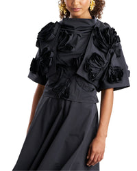 Natori Natori Tech Taffeta 3D Embroidered Bolero
