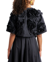 Natori Natori Tech Taffeta 3D Embroidered Bolero
