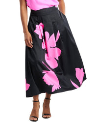 Natori Natori Peony Chino Pleated Skirt