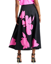 Natori Natori Peony Chino Pleated Skirt