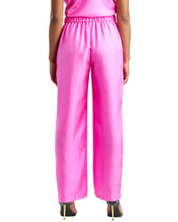 Natori Natori Silk Twill Straight Leg Pant