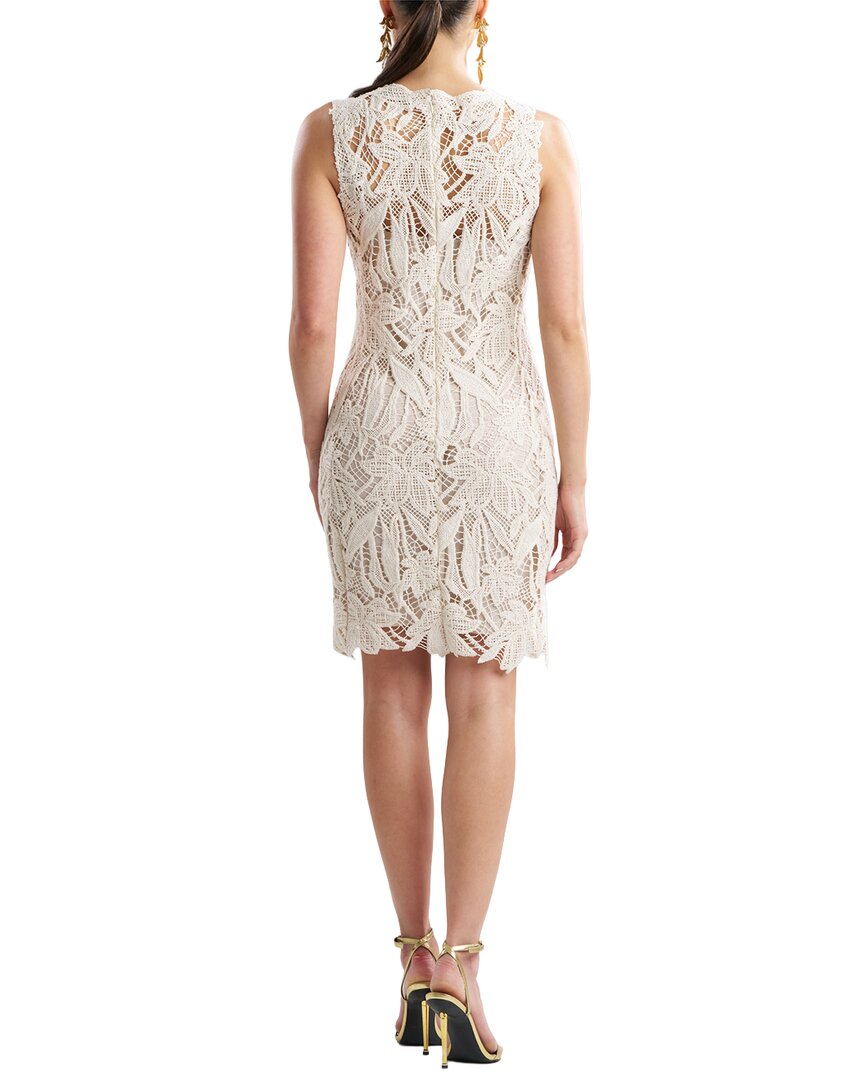 Natori Natori Crochet Lace Sheath Dress