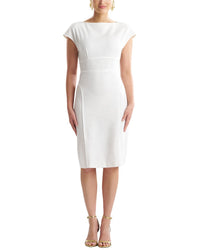 Natori Natori Stretch Basketweave Sheath Dress