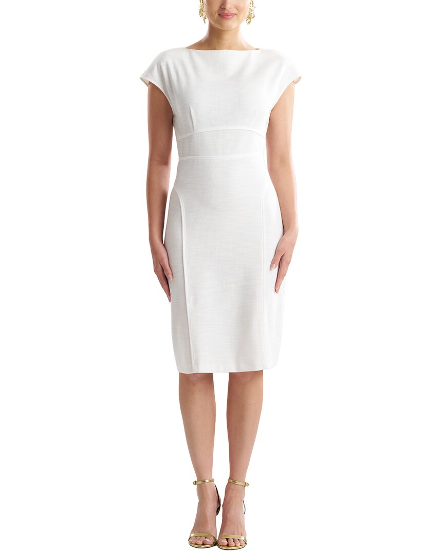 Natori Natori Stretch Basketweave Sheath Dress