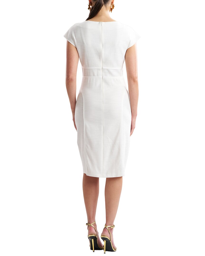 Natori Natori Stretch Basketweave Sheath Dress