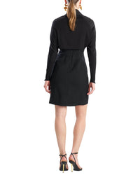 Natori Natori Stretch Basketweave Mini Dress