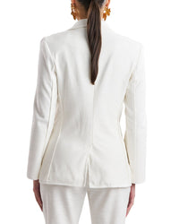 Natori Natori Stretch Basketweave Cuffed Jacket