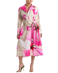 Natori Natori Orchid Poplin Oversized Shirtdress