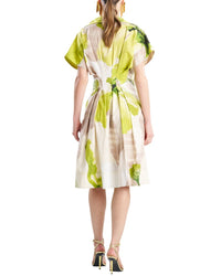 Natori Natori Orchid Poplin Pleat Shirtdress
