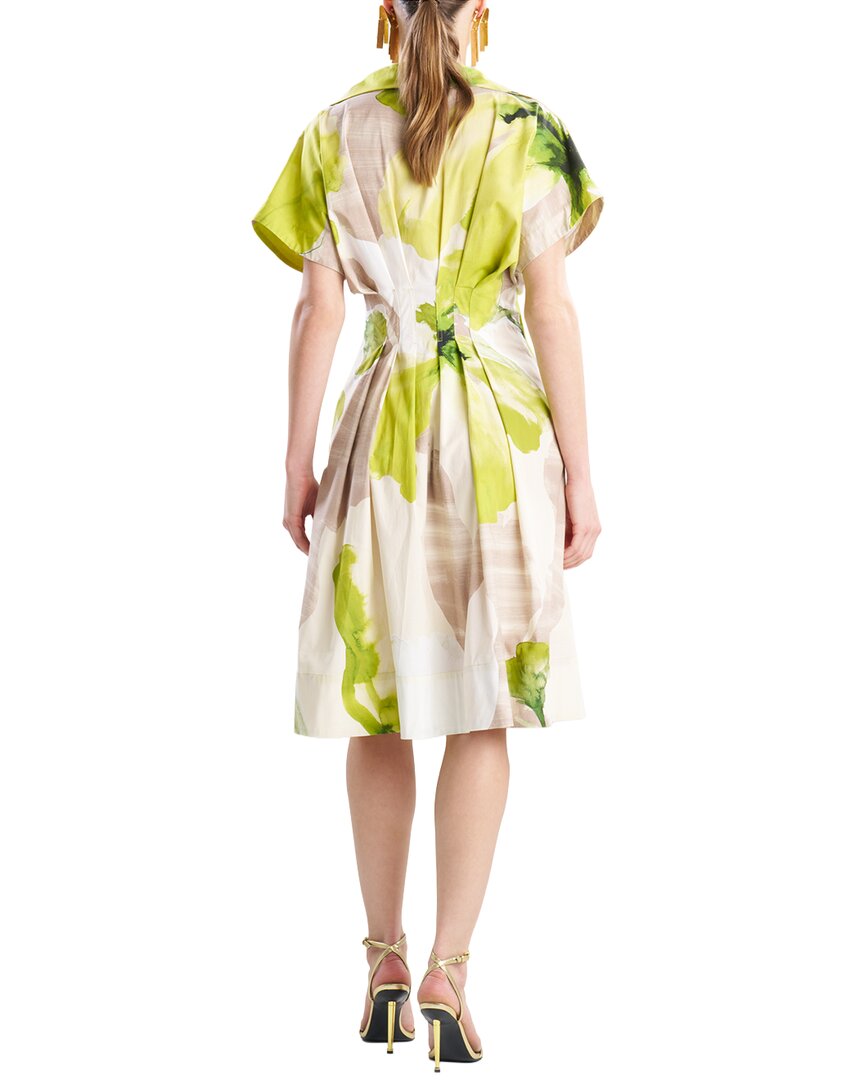 Natori Natori Orchid Poplin Pleat Shirtdress