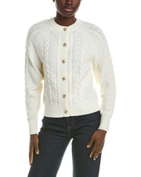 525 America 525 America Raglan Cable Cardigan