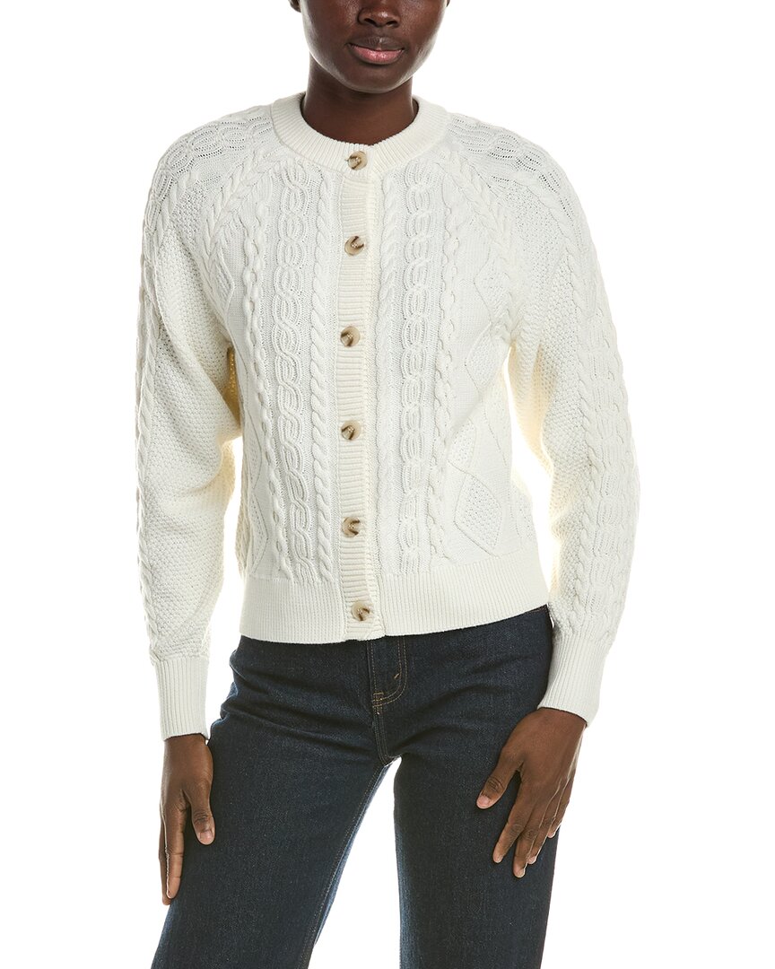 525 America 525 America Raglan Cable Cardigan