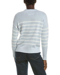 525 America 525 America Stripe Crewneck Linen-Blend Pullover