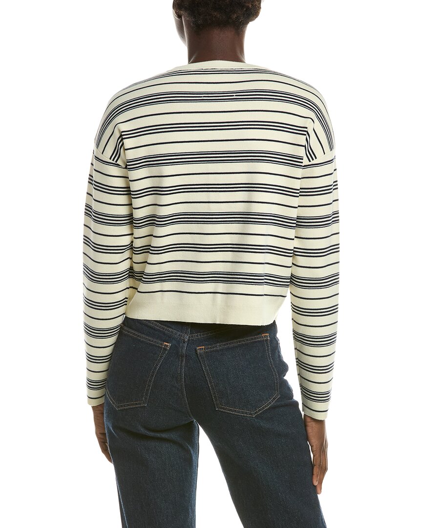 525 America 525 America Stripe Drop Shoulder Henley