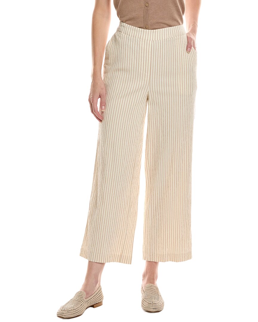 Bernardo Bernardo Cropped Seersucker Trouser