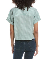 Bernardo Bernardo Shirred Popover
