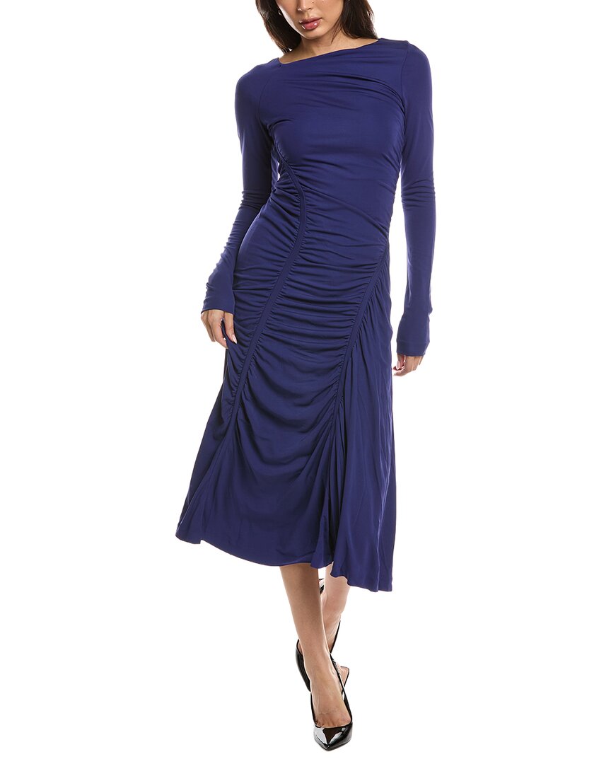 Hugo Boss Boss Hugo Boss Ecamo Ruched Midi Dress