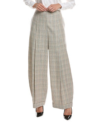 Hugo Boss Hugo Boss Telda1 Wool-Blend Pant