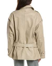 Hugo Boss Hugo Boss Satila Leather Jacket