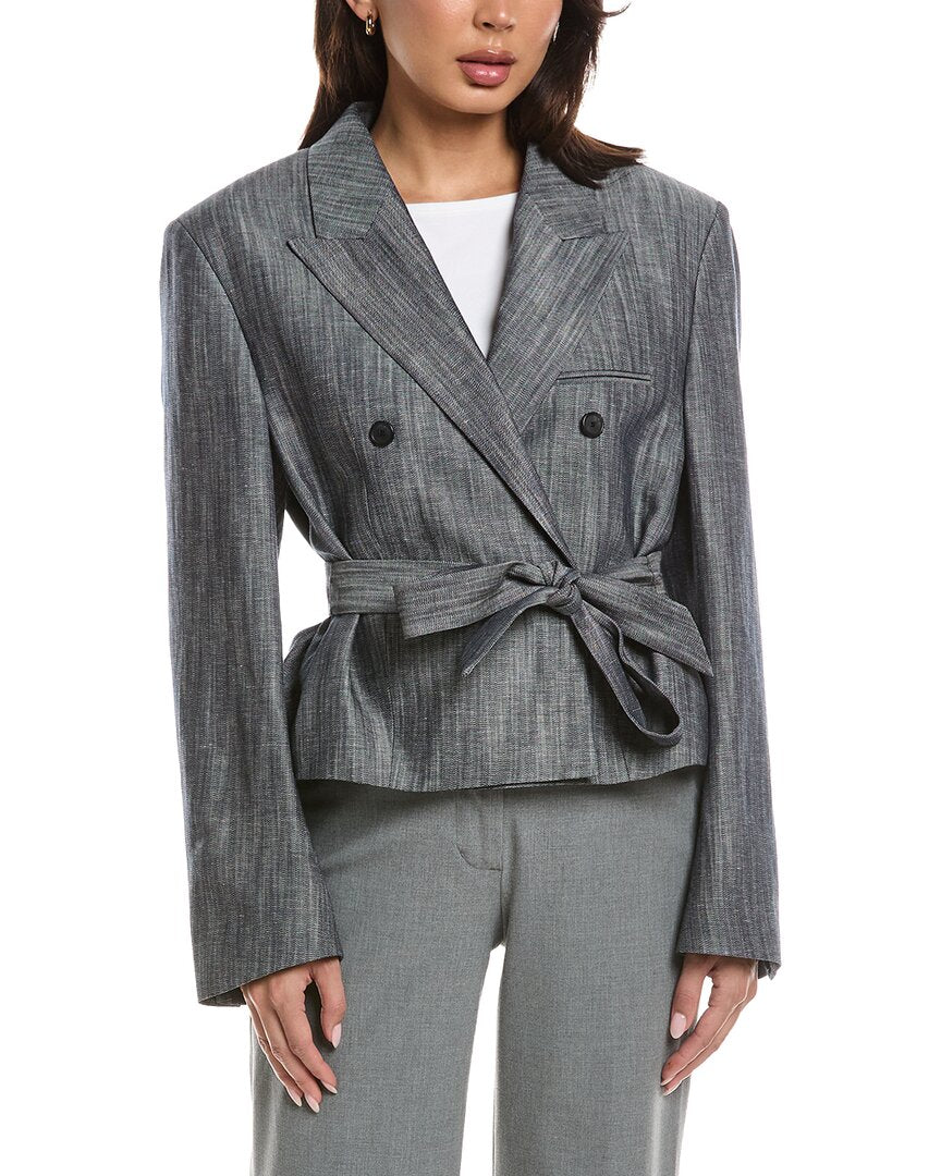Hugo Boss Hugo Boss Jelsia Linen-Blend Jacket