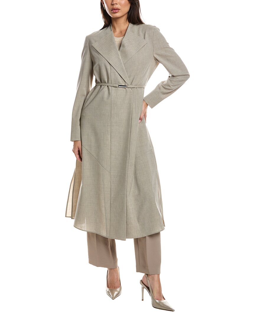 Hugo Boss Hugo Boss Dimosal Wool Maxi Dress
