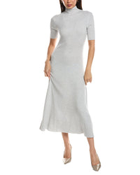 Hugo Boss Boss Hugo Boss Farie Mock Neck Wool Sweaterdress