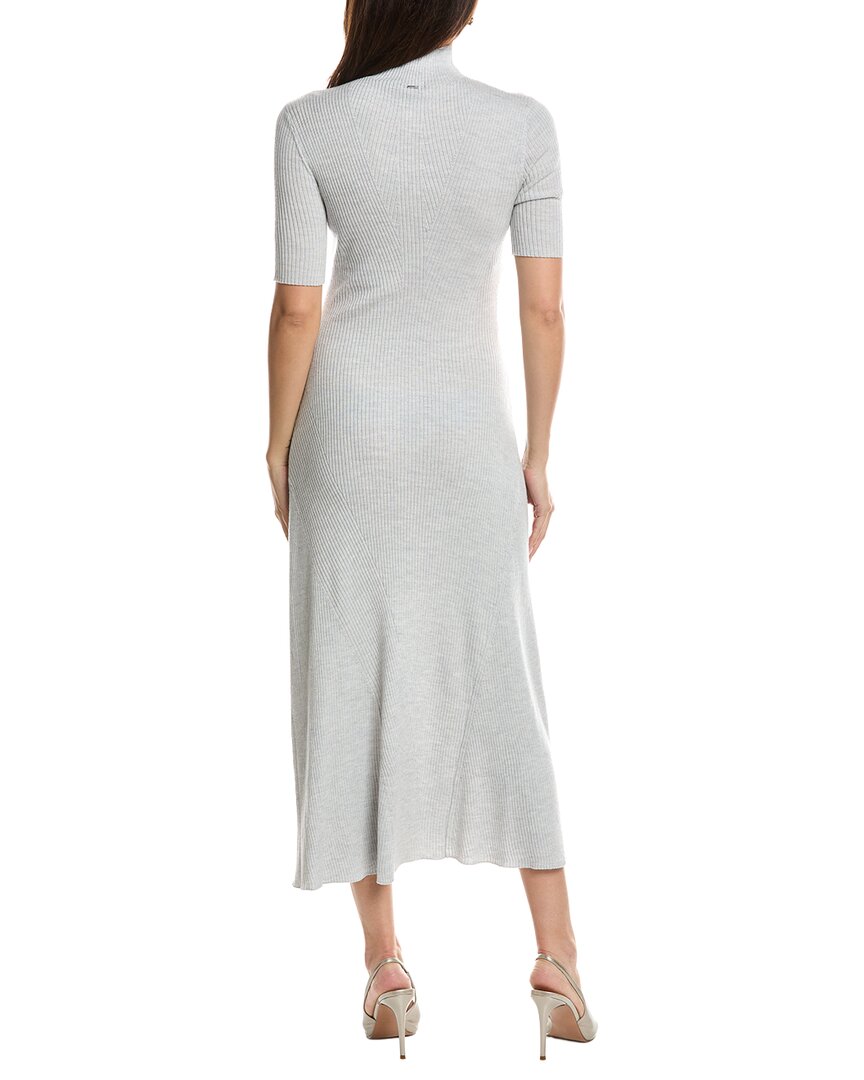 Hugo Boss Boss Hugo Boss Farie Mock Neck Wool Sweaterdress