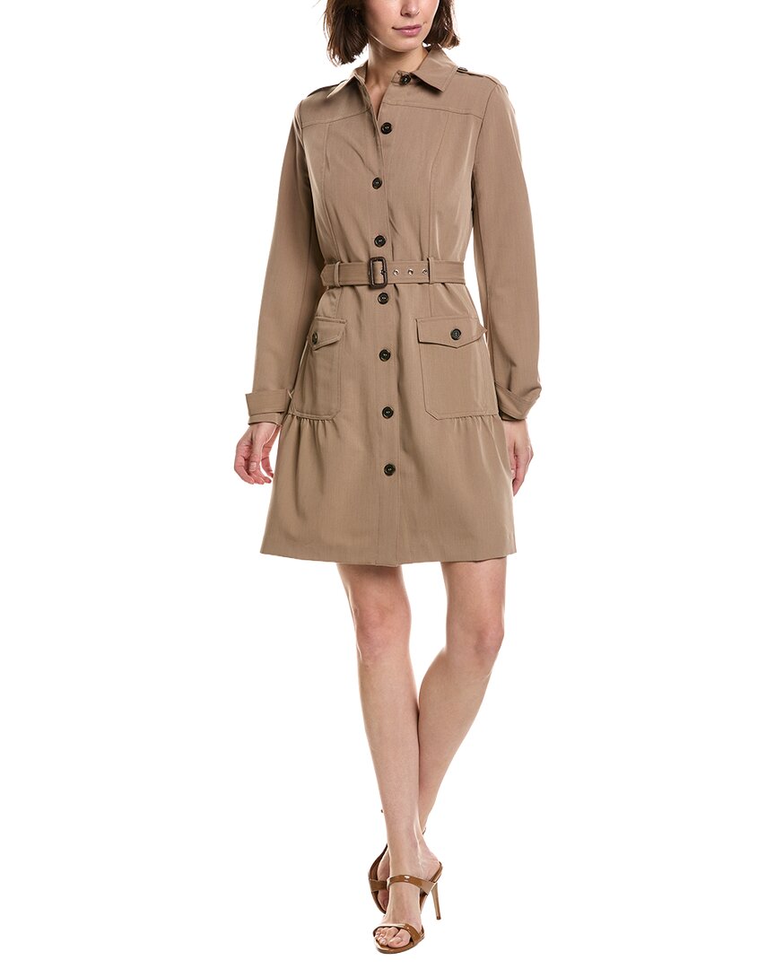 Tahari ASL Tahari Asl Belted Shirtdress