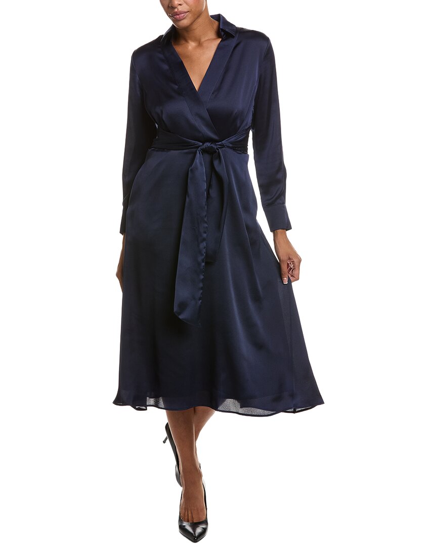 Tahari ASL Tahari Asl Tie Waist Midi Dress