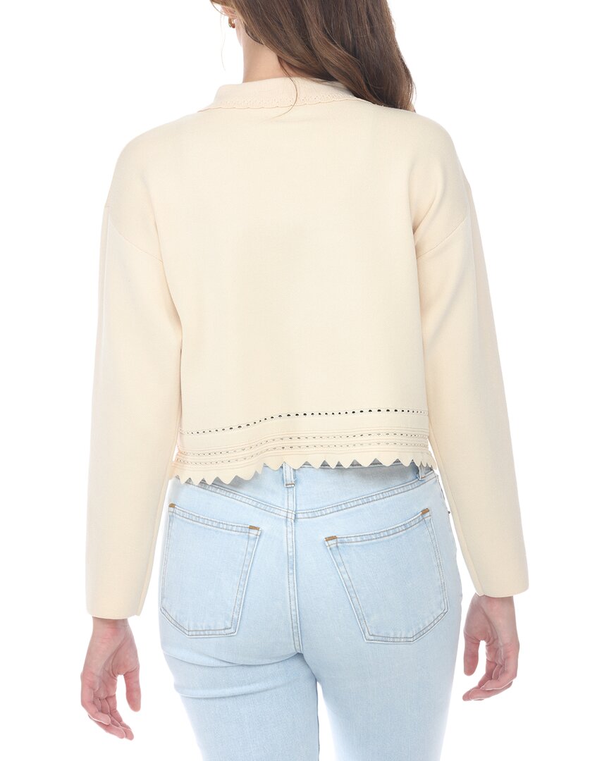 Rain + Rose Rain + Rose Collar Cardigan