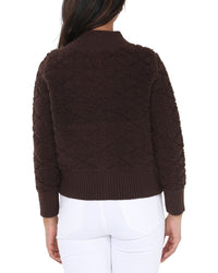 Rain + Rose Rain + Rose Full Zip Up Sweater