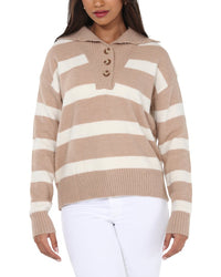 Rain + Rose Rain + Rose Polo Sweater