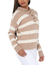Rain + Rose Rain + Rose Polo Sweater