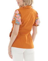 Rain + Rose Rain + Rose Short Sleeve Shirt