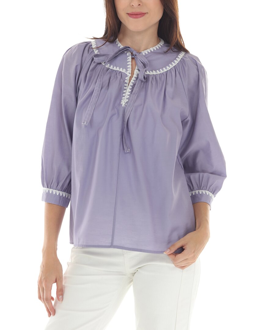 Rain + Rose 3/4 Sleeve Top