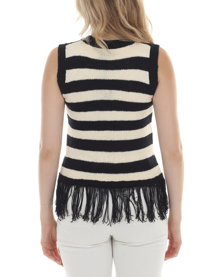 Rain + Rose Rain + Rose Crew Neck Tank Sweater