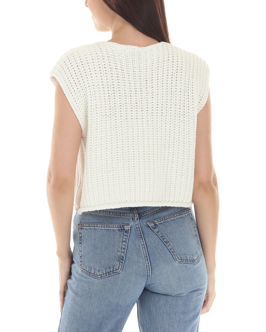 Rain + Rose Rain + Rose Cap Sleeve Cardigan