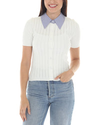 Rain + Rose Rain + Rose Short Sleeve Pullover