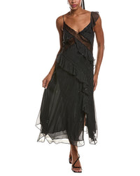 Diane von Furstenberg Diane Von Furstenberg Sloane Silk Midi Dress