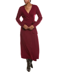 Diane von Furstenberg Diane Von Furstenberg Astrid Wool & Cashmere-Blend Wrap Dress