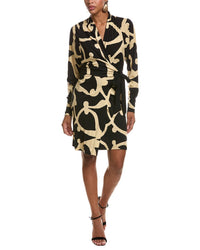 Diane von Furstenberg Diane Von Furstenberg Arlo Wool-Blend Mini Dress