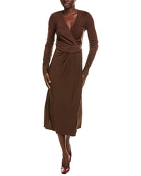 Diane von Furstenberg Diane Von Furstenberg Daniella Knit Wool-Blend Wrap Dress
