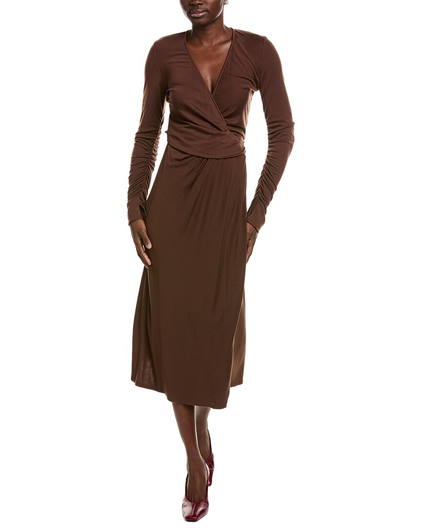 Diane von Furstenberg Diane Von Furstenberg Daniella Knit Wool-Blend Wrap Dress