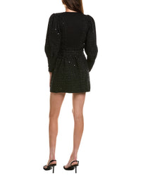 Diane von Furstenberg Diane Von Furstenberg Lana Wrap Wool-Blend Mini Dress