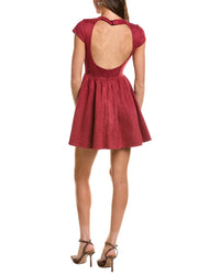 Colette Rose Cap Sleeve Mini Dress