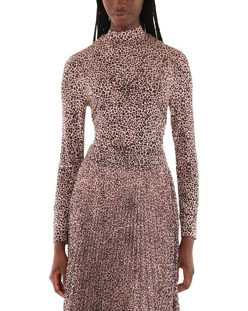 FARM Rio Farm Rio Baby Leopard Pink Jersey Blouse